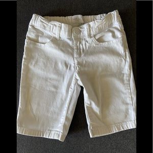 Children’s place white Bermuda shorts